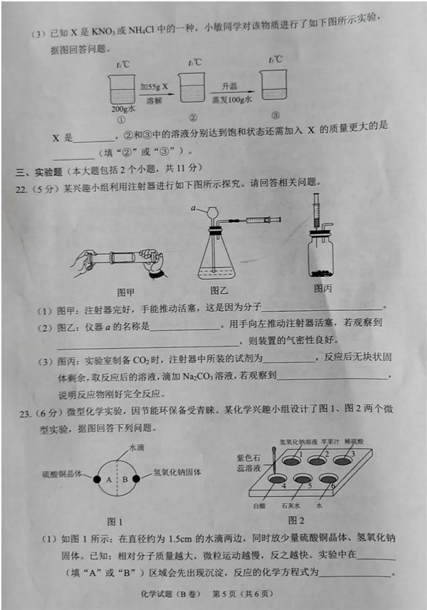 2023年重慶市中考語文試卷真題及答案