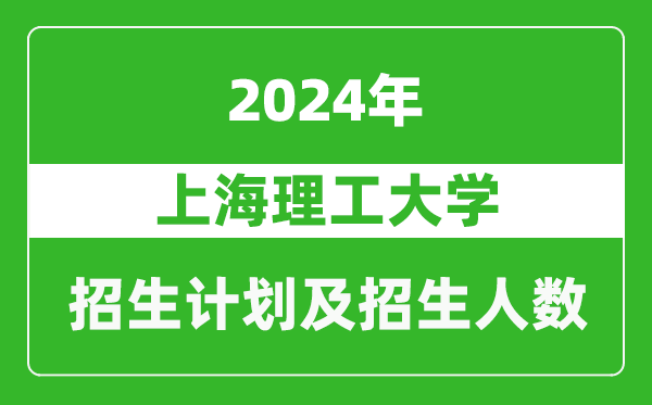 上海理工大學2024年在寧夏的招生計劃及招生人數(shù)